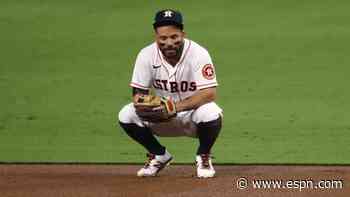 Houston Astros' Jose Altuve doing well after positive COVID-19 test - ESPN