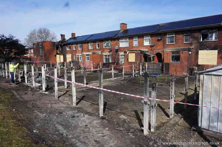 ‘Utter devastation’: Aftermath of fire which caused extensive damage to row of houses