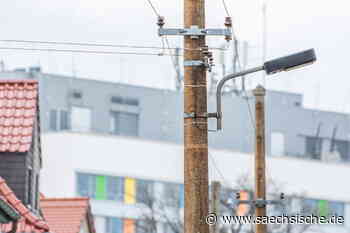 Warum Riesa auf Holzmasten setzt - Sächsische.de