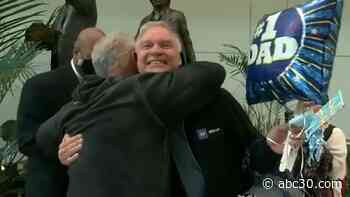 Father, son reunited by DNA test after 57 years apart