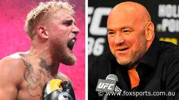 ‘You’re the real douche’: Jake Paul’s big $96m claim as he rips into UFC boss