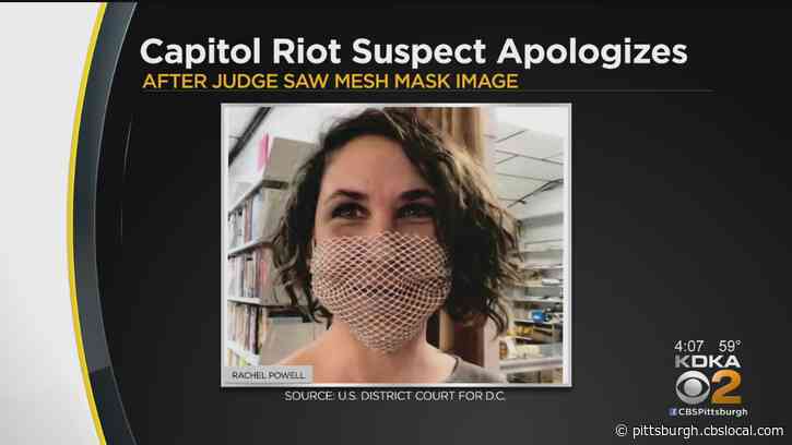 Capitol Riot Suspect Rachel Powell Apologizes To Judge For Mesh Mask