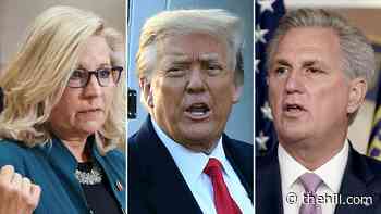 Uninvited Trump is specter at GOP retreat
