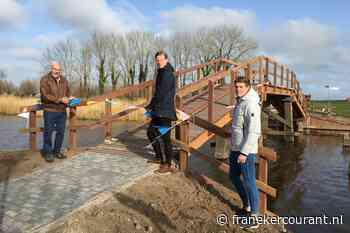 Fietsbrug Easterlittens vernieuwd en verplaatst - Franeker Courant
