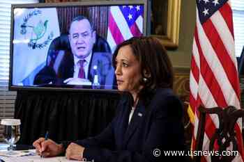 U.S. VP Harris Promises Guatemala's Giammattei More Aid, Humane Approach to Tackling Migration