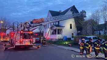 Crews respond to fire on Child Street