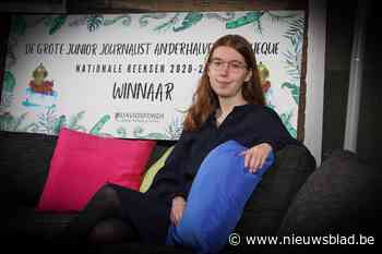 Lommelse Elise (16) is winnares Junior Journalist-wedstrijd Davidsfonds