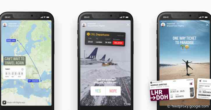 ‘Flighty’ flight tracking app updated with new social features as people begin to start traveling again