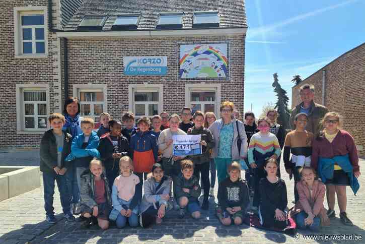 Leerlingen De Regenboog steunen Bezorgd Om Mensen