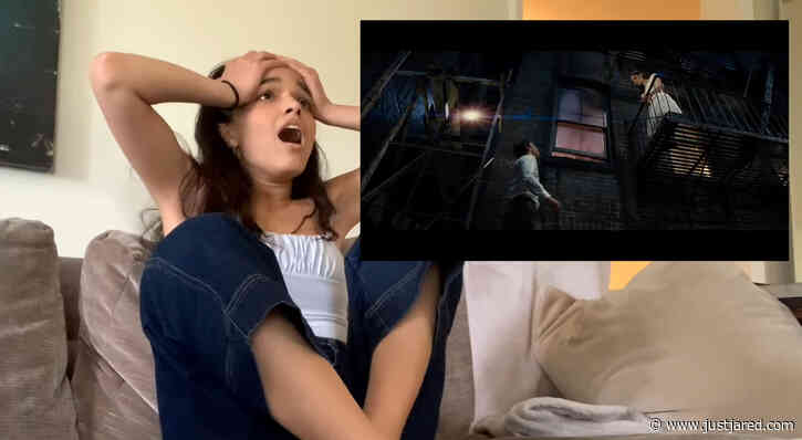 Rachel Zegler Recorded Herself Watching the 'West Side Story' Trailer for the First Time! (Video)