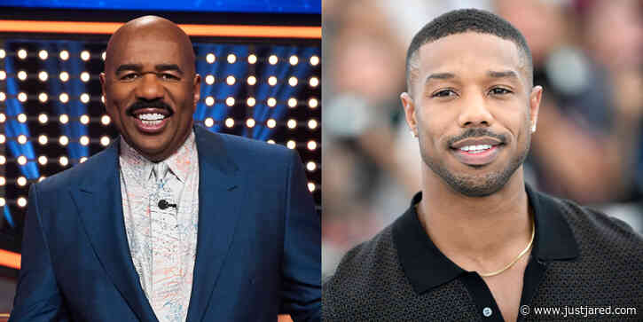 Michael B. Jordan Would Jump At The Chance To Be on 'Celebrity Family Feud' Hosted By Steve Harvey