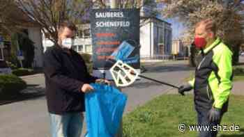 Nach Putz-Aktion in Schenefeld: SPD-Chef Hans-Jacob Gossler: „Menge an Müll ist alarmierend“ | shz.de - shz.de