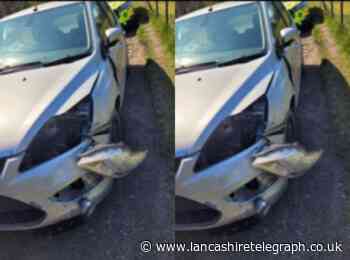 Driver rams two cars in Burnley while trying to escape from police