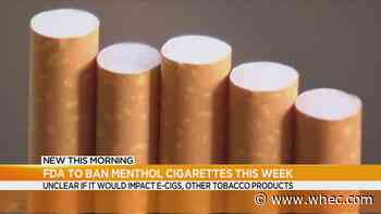 FDA to weigh ban on menthol cigarettes