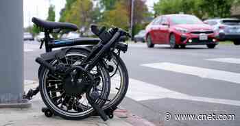 Brompton Electric hands-on: A tiny folding e-bike for daily commutes     - CNET