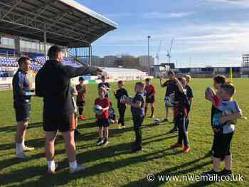 Barrow Raiders' brand new coaching session run by Callum Bustin and Tee Ritson - NW Evening Mail