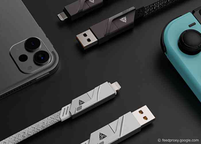 Steelix rugged multi-connection data charging cable from $15