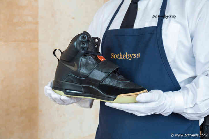 Kanye West’s Shoes Sell for $1.8 M. in Sotheby’s Private Sale, Setting New Record