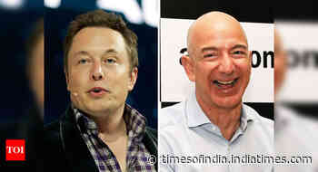 Musk trolls Bezos as space race heats up