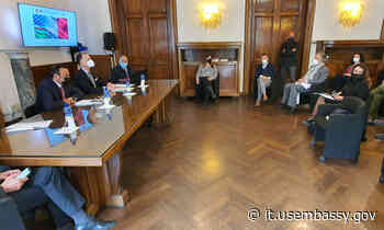 Ceremony for the donation of medical equipment to the Policlinico Umberto I Hospital in Rome | US Embassy & Consulates in Italy - US Embassy Rome