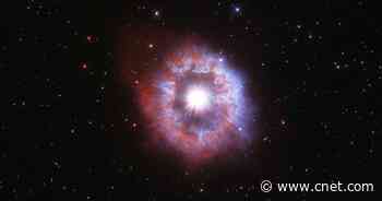 Stunning Hubble image captures monster star 'doing something weird'     - CNET