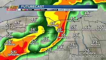 Yellow Alert: Strong storms possible Wednesday