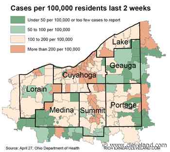See which ZIP codes have the highest coronavirus case rates in Ohio - cleveland.com