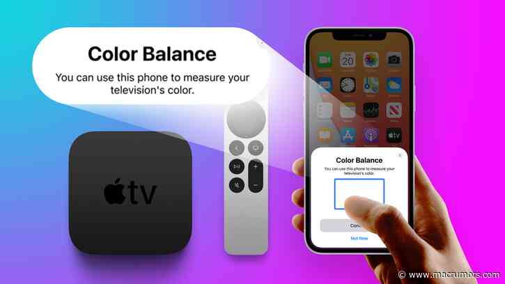 Hands-On With the Apple TV's New Color Balance Calibration Feature