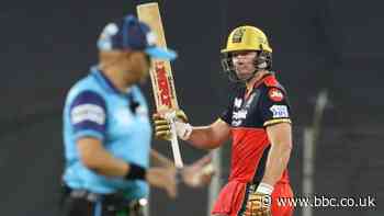IPL: AB de Villiers stars as Royal Challengers Bangalore beat Delhi Capitals to go top