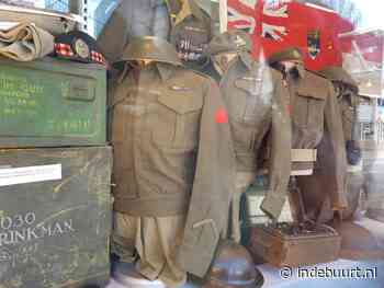 Herman van Essen heeft weer een mini-museum over de bevrijding van Apeldoorn in zijn etalage - indebuurt Apeldoorn - indebuurt