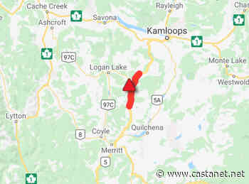 Northbound lanes of the Coquihalla between Merritt and Kamloops are closed - Kamloops News - Castanet.net