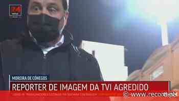 Repórter de imagem da TVI agredido por elemento do FC Porto - Record