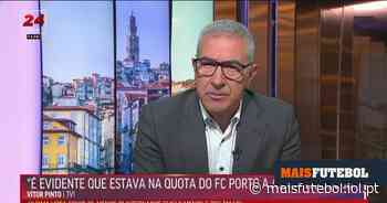 «É evidente que Pedro Pinho estava na quota do FC Porto a assistir ao jogo» | MAISFUTEBOL - Maisfutebol