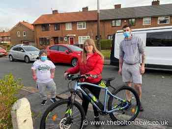 Community step in after disabled Bolton girl's electric bike is stolen