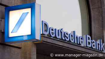 Deutsche Bank mit bestem Quartal seit sieben Jahren