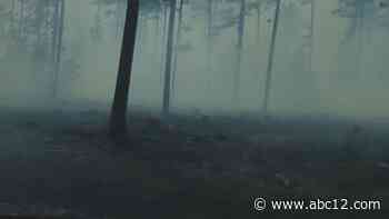 Forest Service making progress on containing massive Iosco County wildfire - ABC 12 News