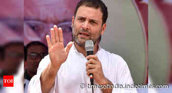 'Central govt with a vision- essential': Rahul Gandhi's ...