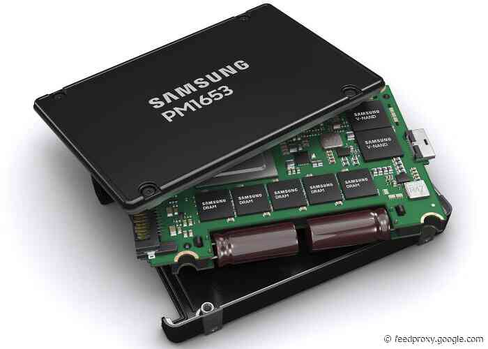 Samsung PM1653 SAS-4 Enterprise SSD optimized for high-performance enterprise servers