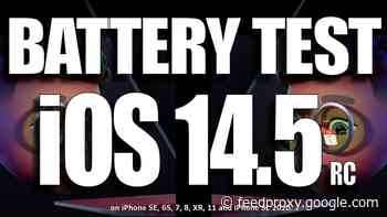iOS 14.5 battery life test (Video)