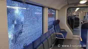 Köln: Regionalbahn bei Overath mit Steinen attackiert – Polizei sucht Täter - t-online - Köln