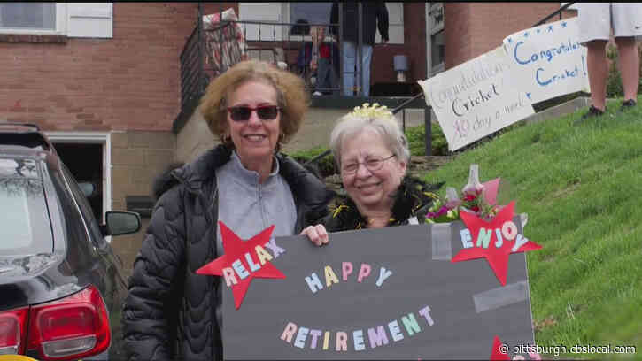 Mercy Hospital Staff Honors Nurse’s Retirement With Drive-By Ceremony