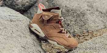 An Official Look at Travis Scott's "British Khaki" Air Jordan 6 Collaboration - HYPEBEAST