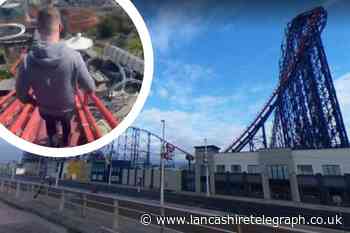 Tik Tok user shares video of Blackpool’s Big One rollercoaster breaking down