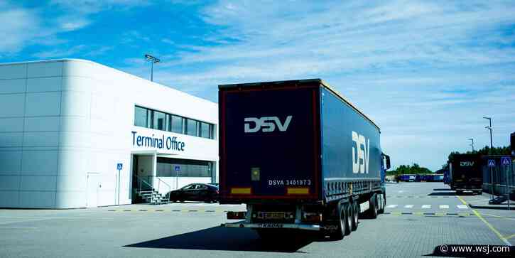 DSV Resumes Freight-Forwarding Consolidation With Agility Logistics Acquisition - The Wall Street Journal