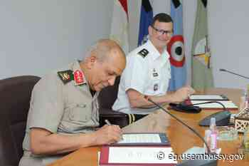 United States and Egypt Sign Military Logistics Cross Servicing Memorandum of Understanding | US Embassy in Egypt - U.S. Embassy in Egypt