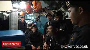 Indonesia submarine: Navy releases video of crew singing farewell song