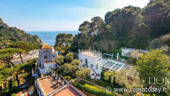 In vendita la villa di Christian De Sica a Capri: 250 mq con vista su Baia di Napoli e Golfo di Salerno