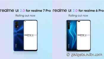 Realme 7 Pro, Realme 6 Pro Getting Android 11-Based Realme UI 2.0 Update in India