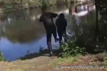 Video shows moment pensioner was kicked into Mersey - St Helens Star