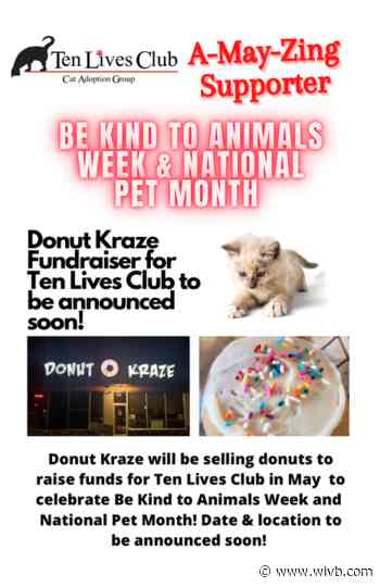Local businesses supporting Ten Lives Club for National Pet Month